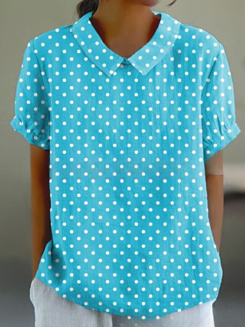 Women's Vintage Floral Blouse | Casual