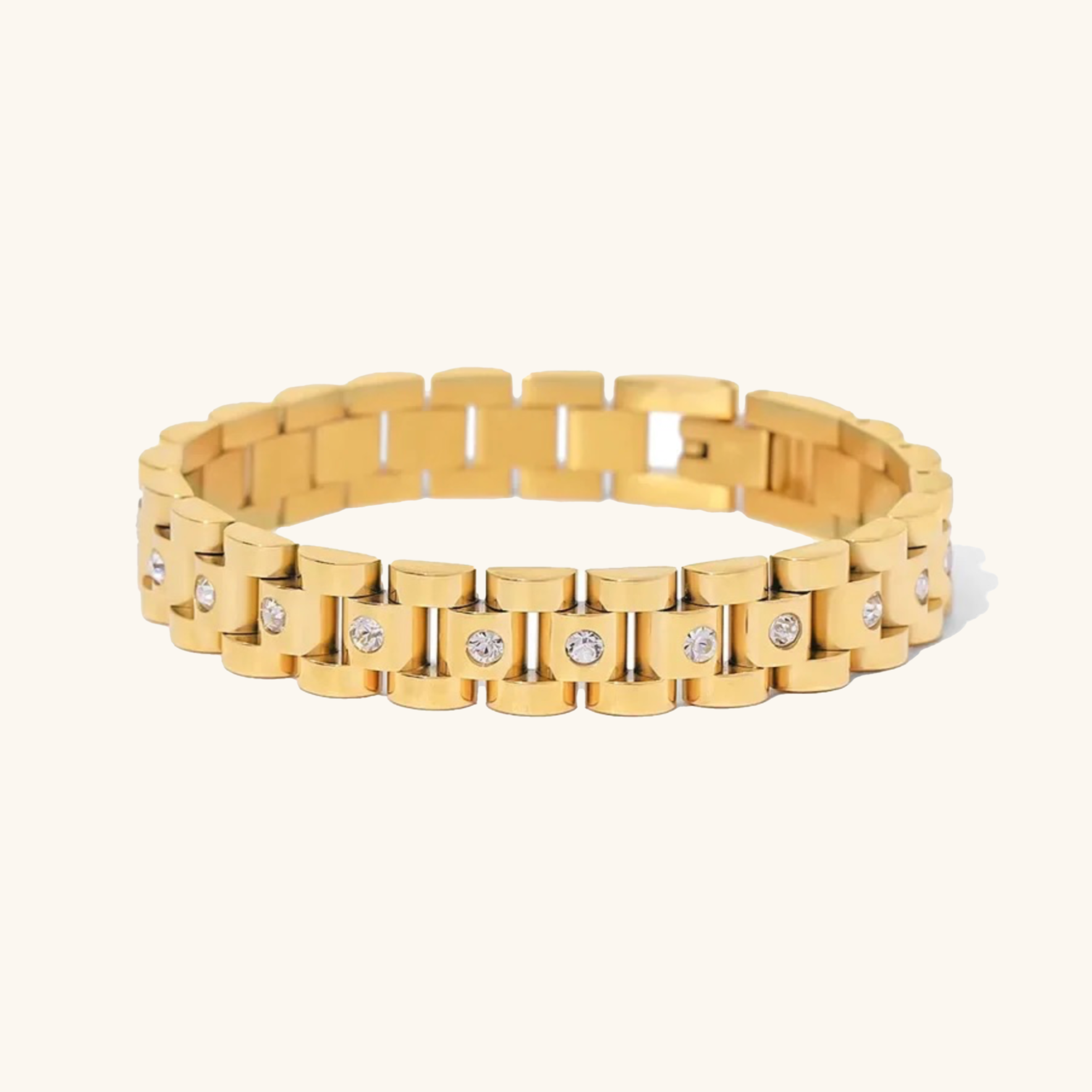 GLADIA - Gold Watchband Bracelet