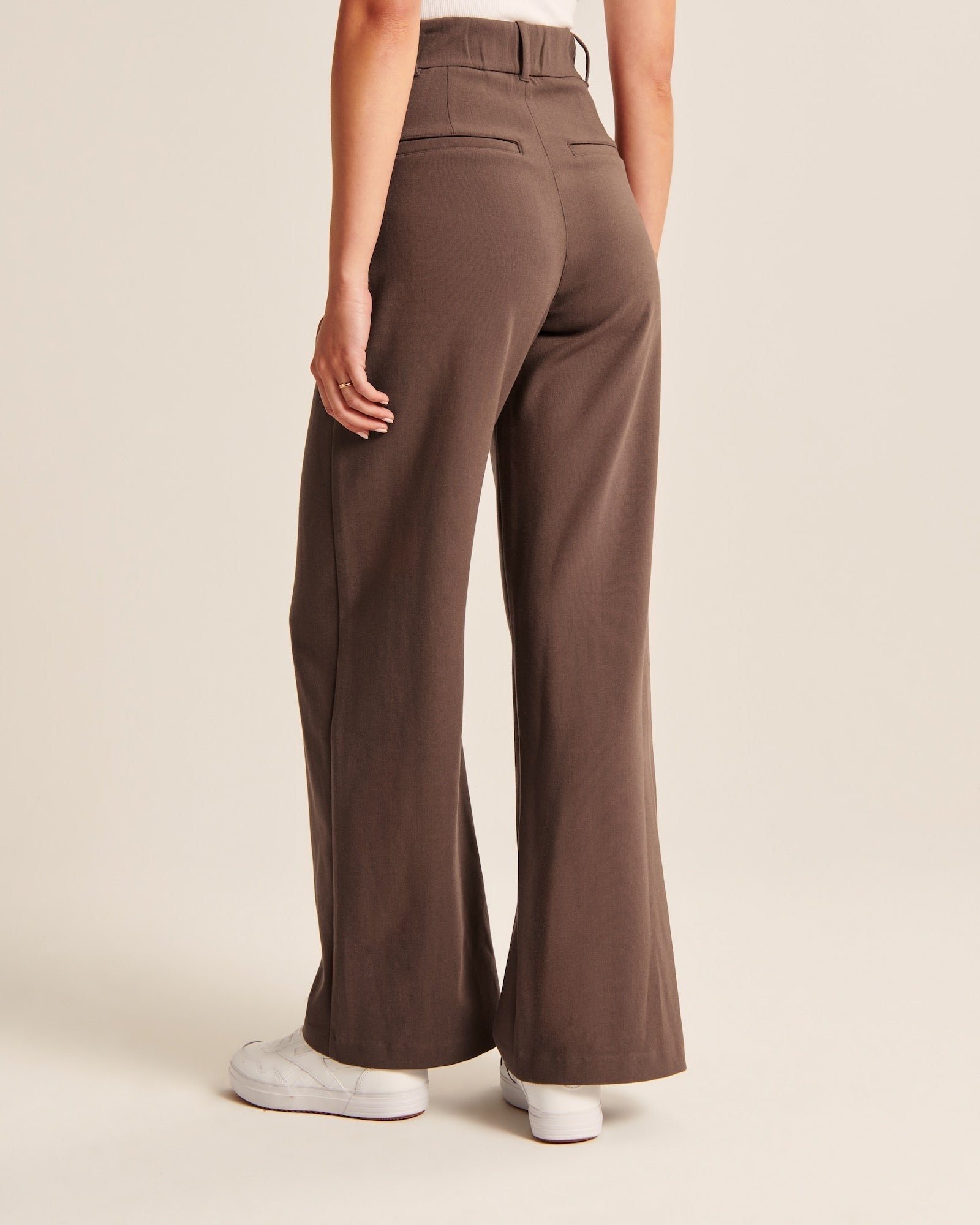 Tailored High-Waisted Wide Leg Pants for Women