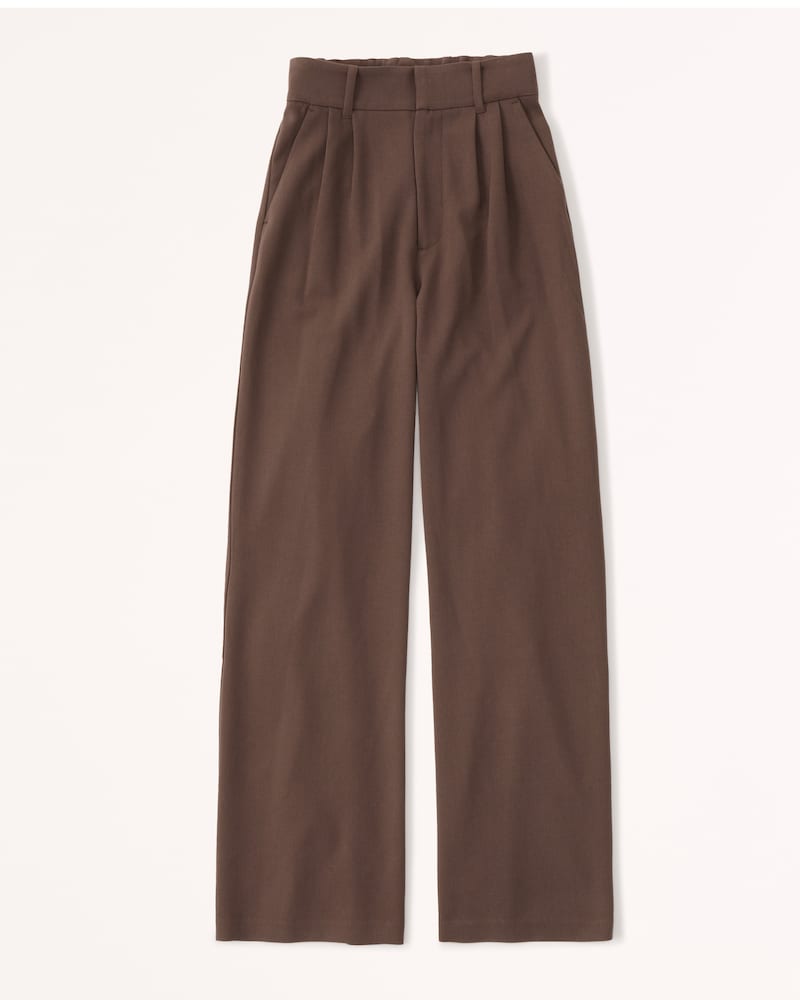 Tailored High-Waisted Wide Leg Pants for Women