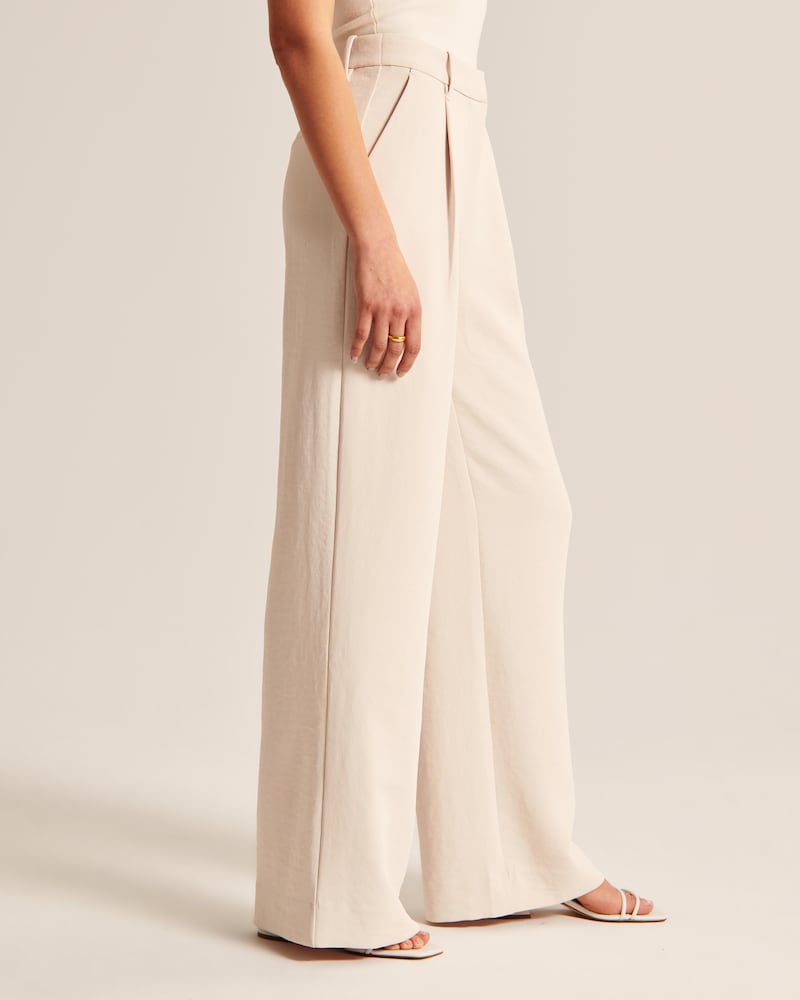 High-Waisted Wide Leg Trousers for Women