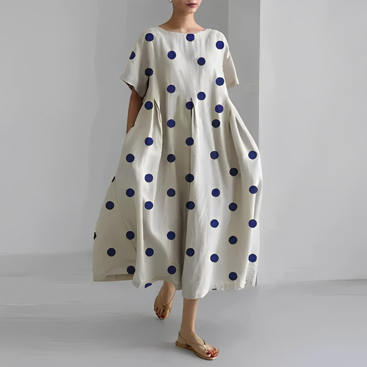 Women’s Summer Printed Midi Dress | Casual