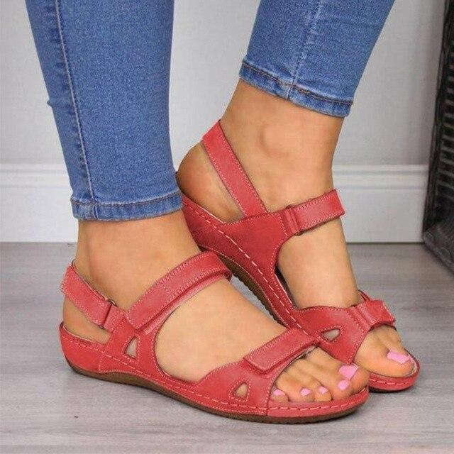 Women's Open Toe Adjustable Straps Sandals | Summer