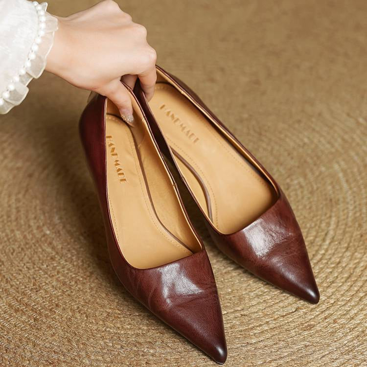 Womens Kitten Heel | Pointed Toe