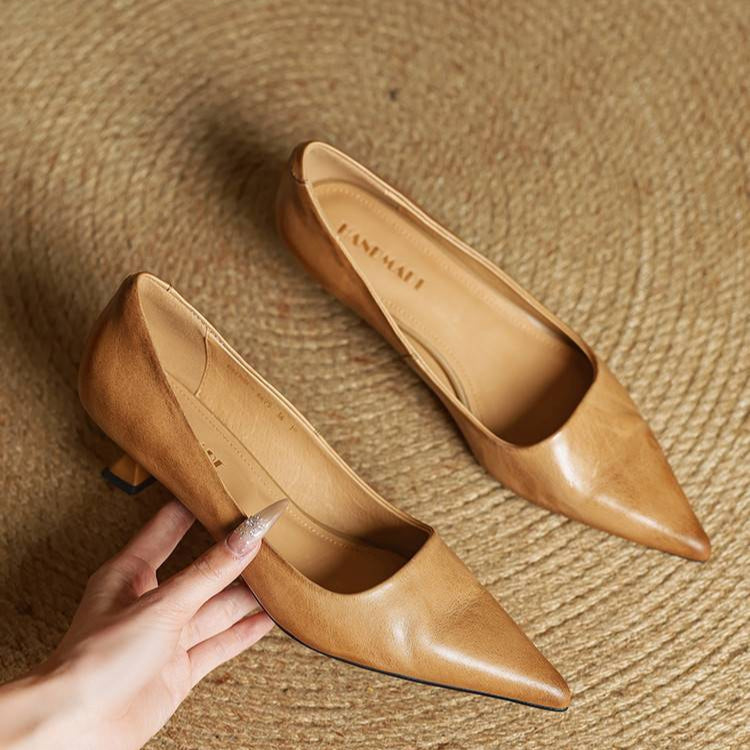 Womens Kitten Heel | Pointed Toe