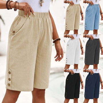 Women's Casual Wide Summer Shorts | Beach