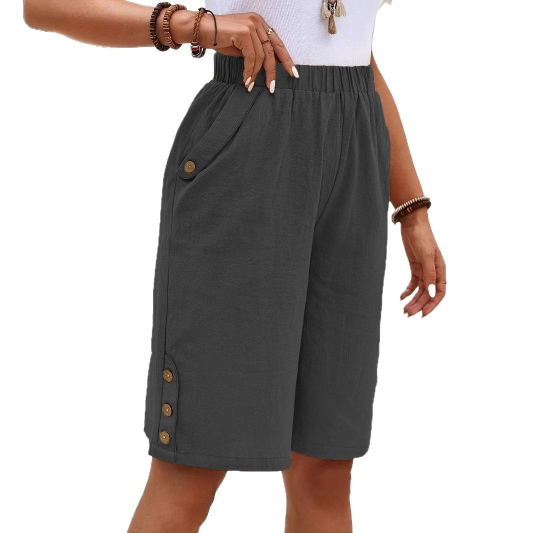 Women's Casual Wide Summer Shorts | Beach