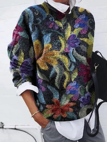 Brianna | Floral Printed Loose Blouse