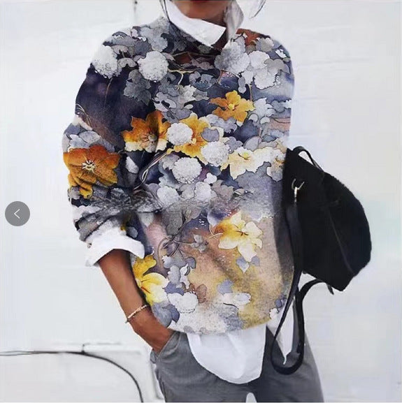Brianna | Floral Printed Loose Blouse