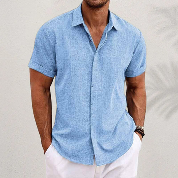 Men's Short Sleeve Summer Shirt | Button Down