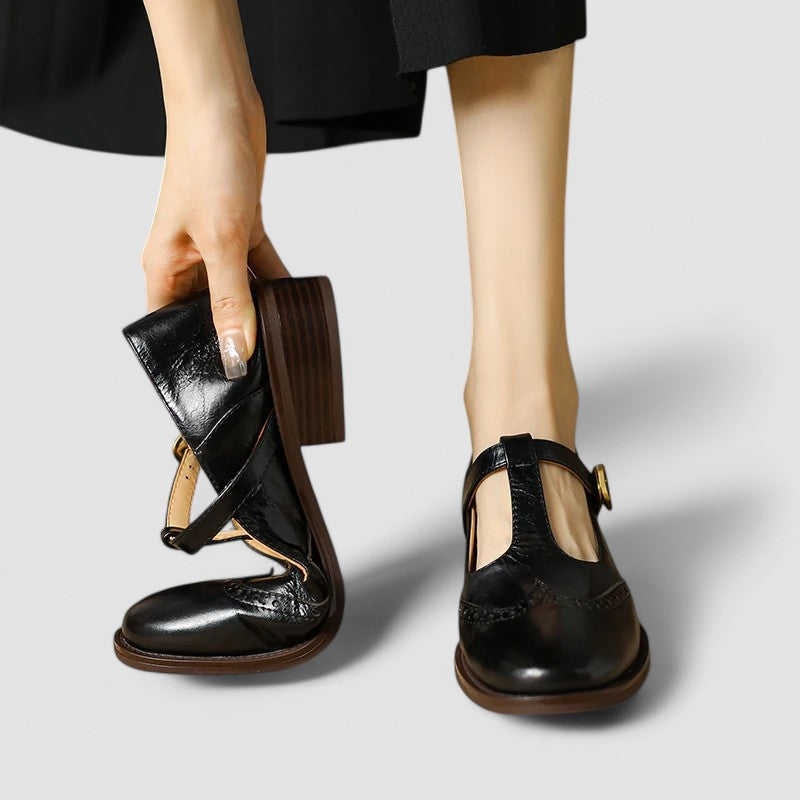 Women’s Black Mary Jane Flats | Vintage Shoes