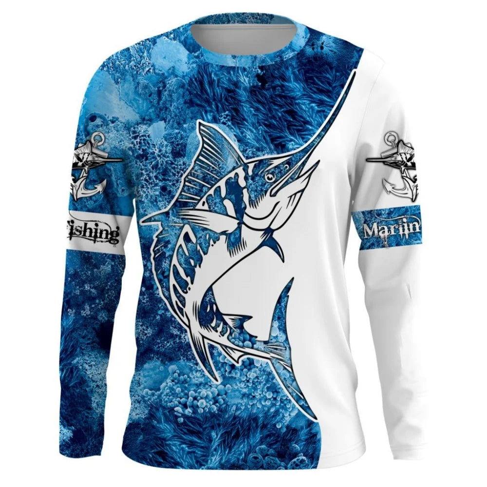 Men's Graphic Fishing Shirt | Long Sleeve