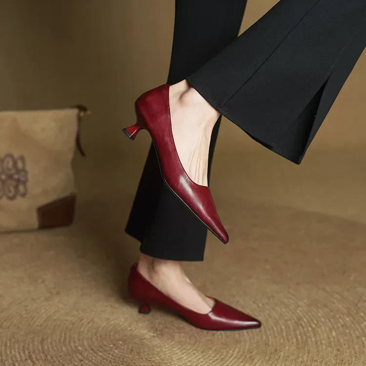 Womens Kitten Heel | Pointed Toe