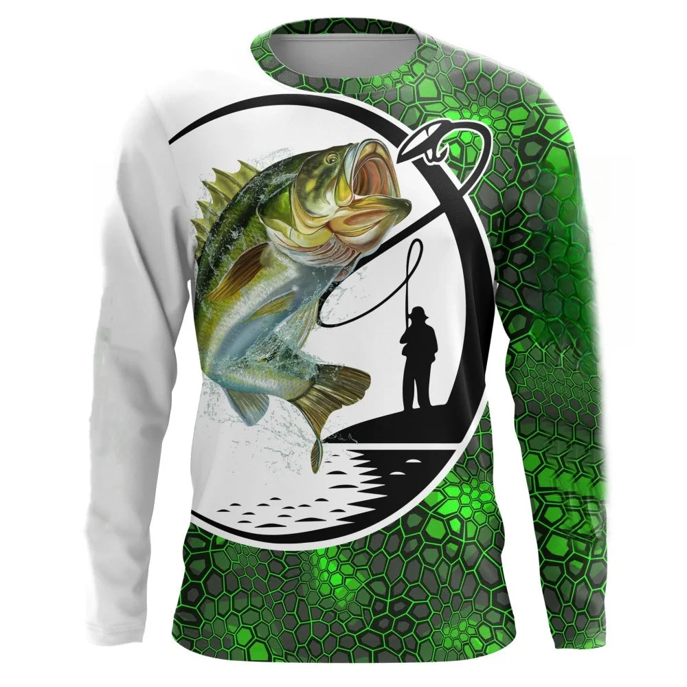 Men's Graphic Fishing Shirt | Long Sleeve