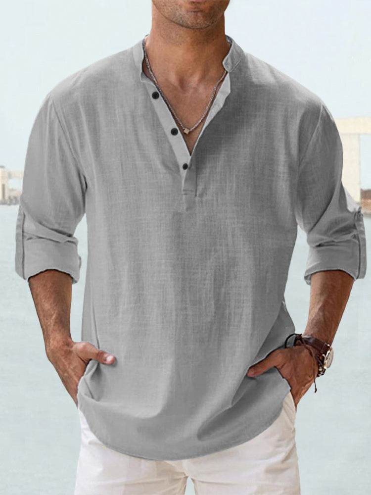 Givanni | Casual Linen Overshirt