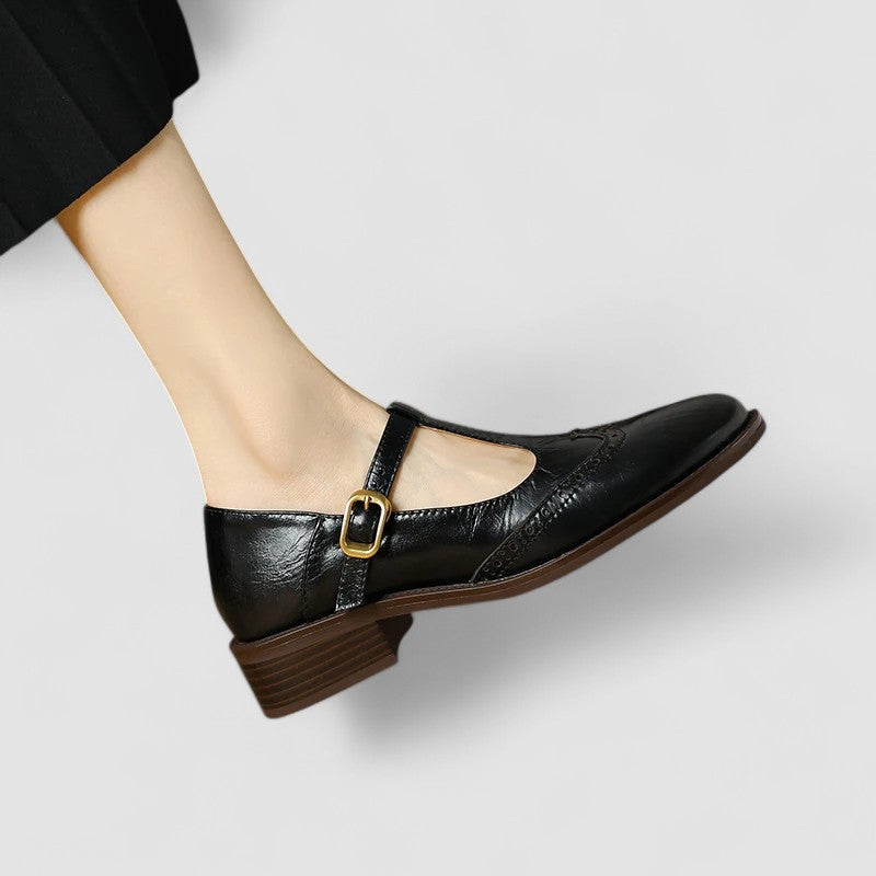 Women’s Black Mary Jane Flats | Vintage Shoes