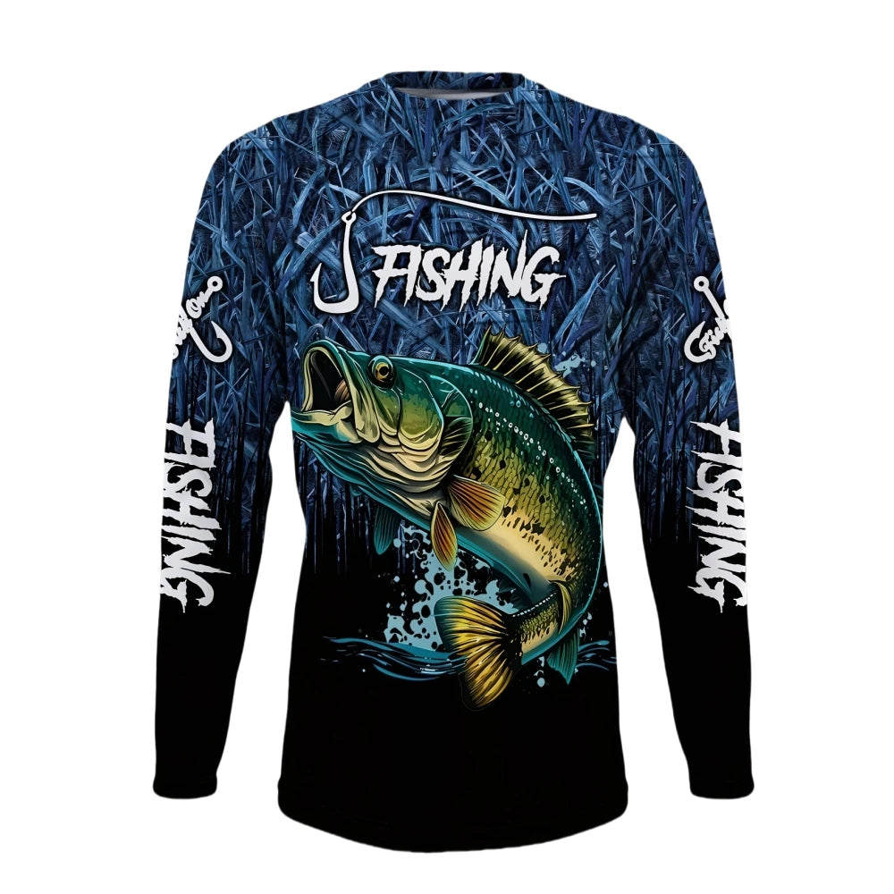 Men's Graphic Fishing Shirt | Long Sleeve