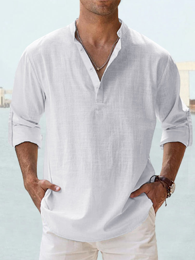 Givanni | Casual Linen Overshirt