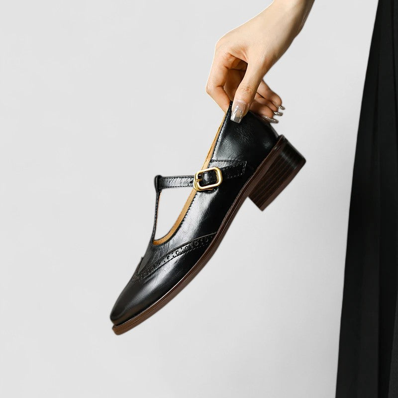 Women’s Black Mary Jane Flats | Vintage Shoes