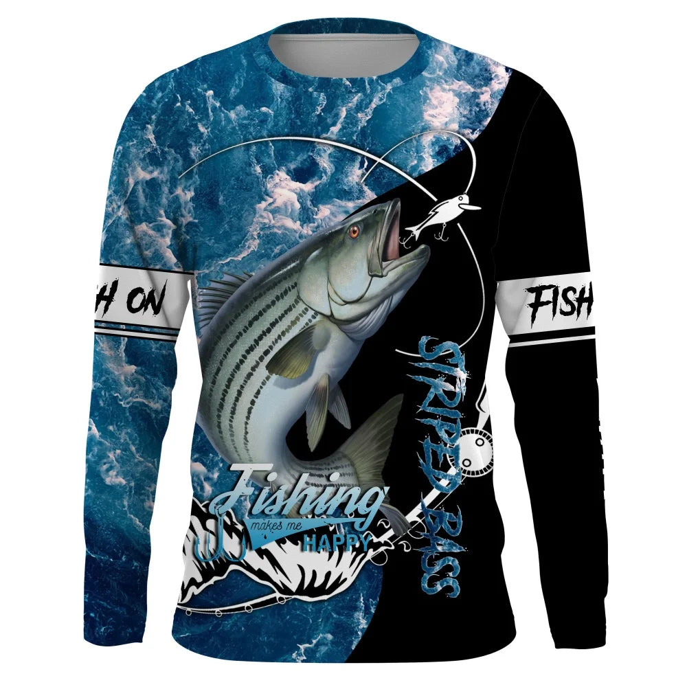 Men's Graphic Fishing Shirt | Long Sleeve