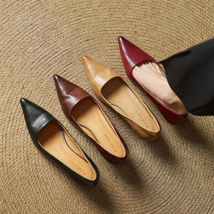 Womens Kitten Heel | Pointed Toe