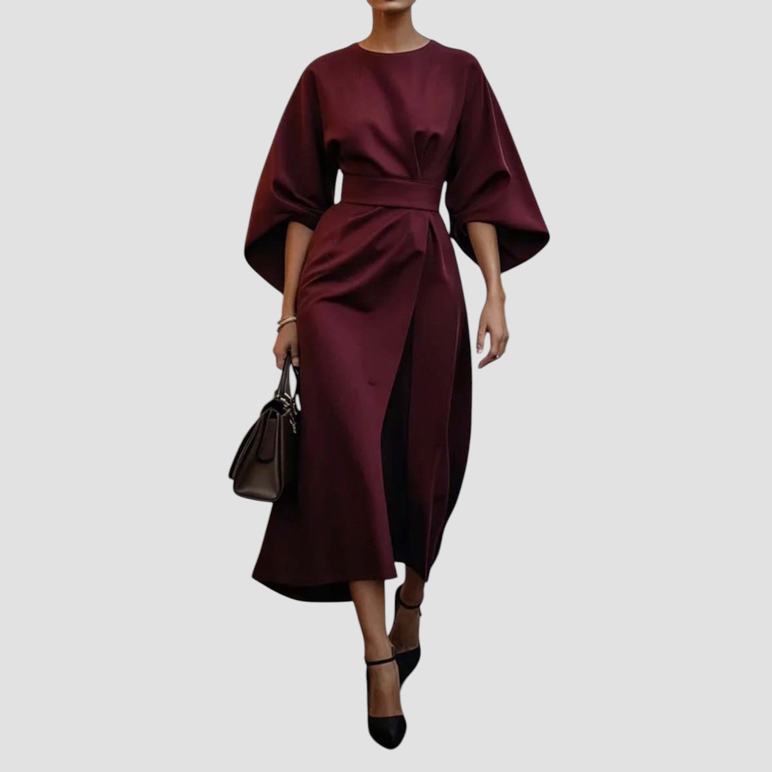 Women’s Long Sleeve Maxi Evening Dress | Formal