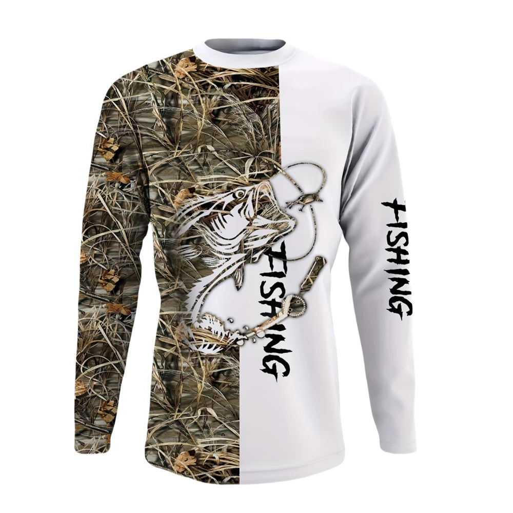 Men's Graphic Fishing Shirt | Long Sleeve