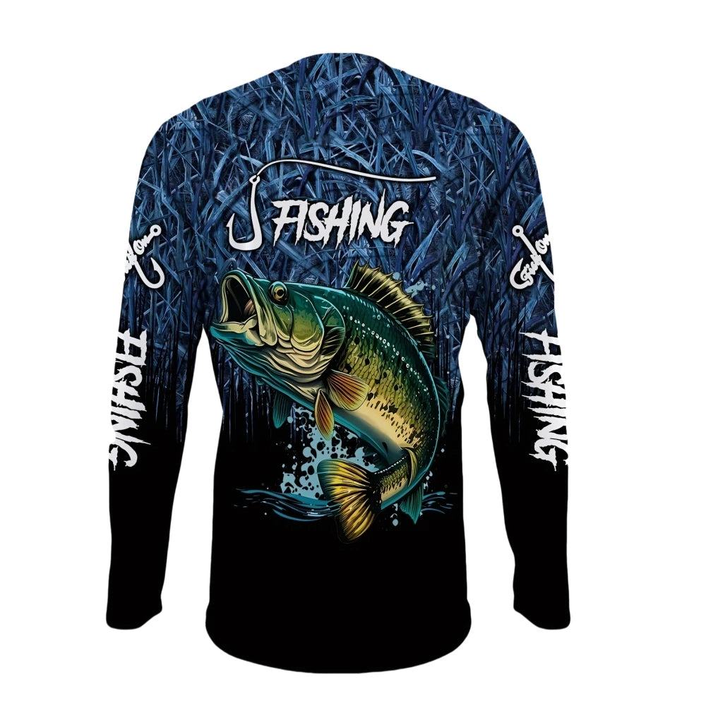 Men's Graphic Fishing Shirt | Long Sleeve