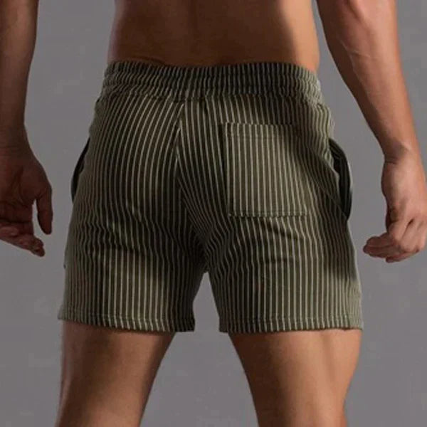 Men's Striped Swimshort | Gym