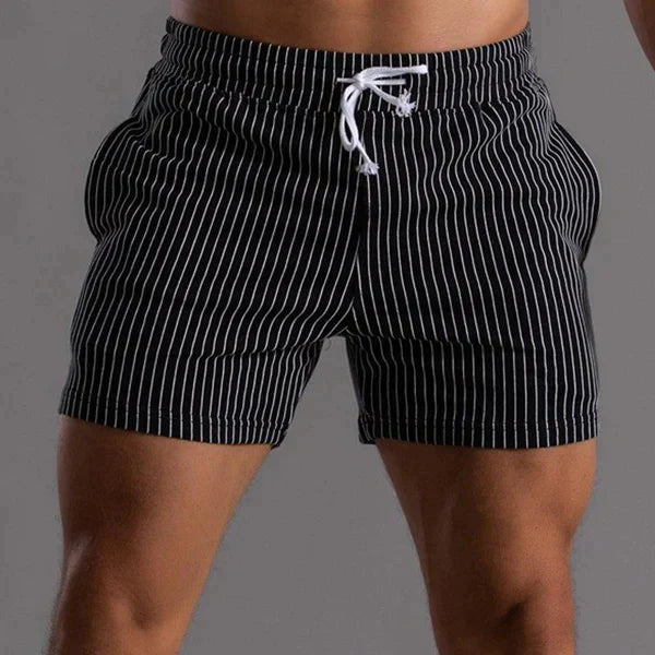 Men's Striped Swimshort | Gym