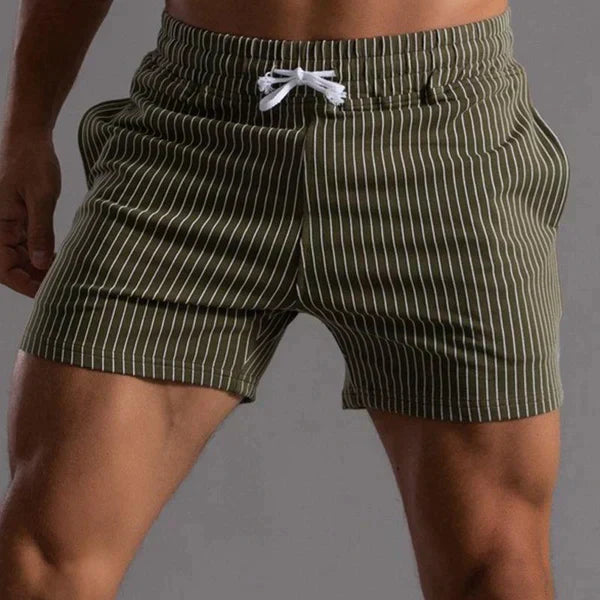 Men's Striped Swimshort | Gym