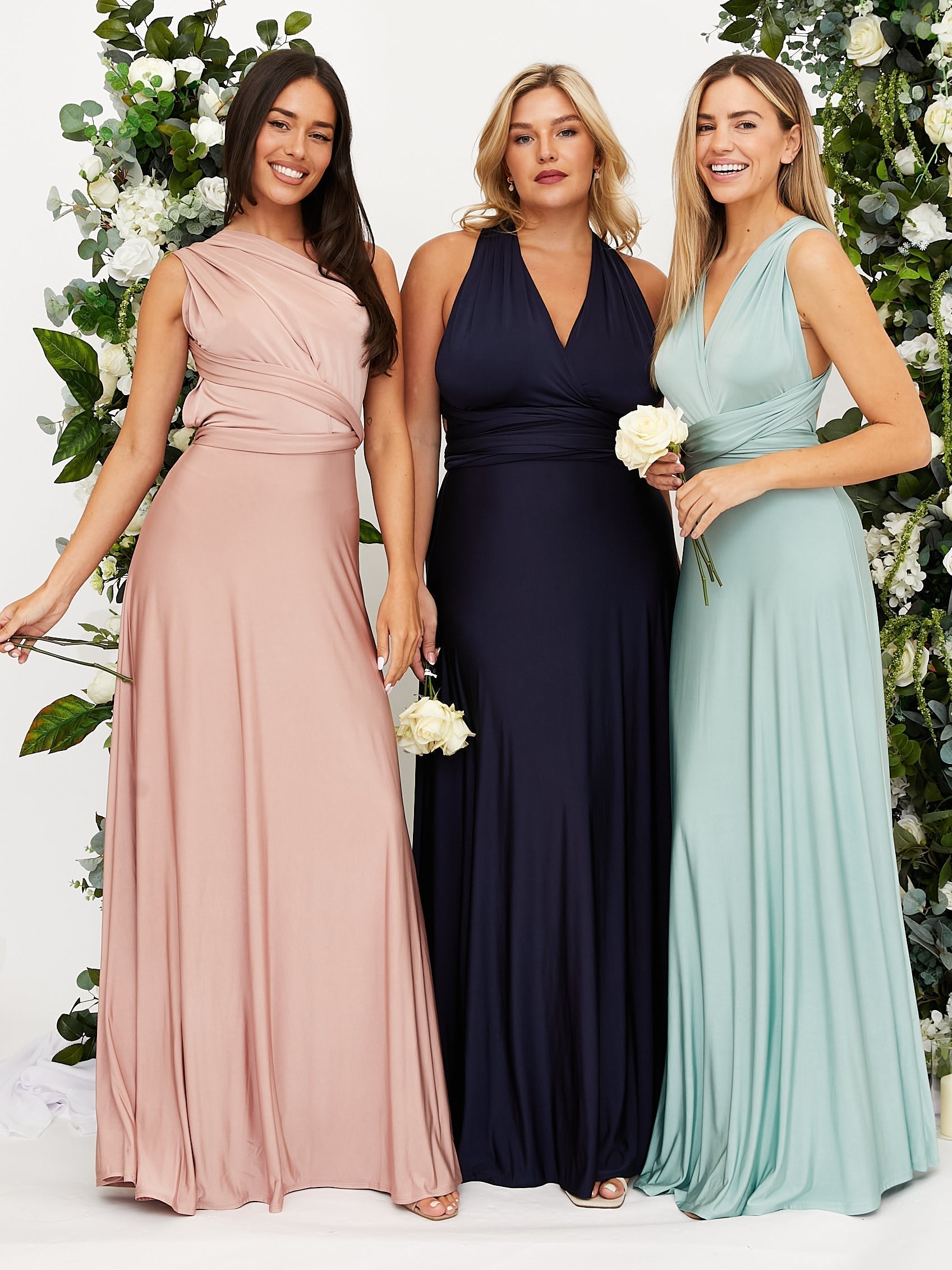 Long Sleveless Bridesmaid Dress for Women | Maxi