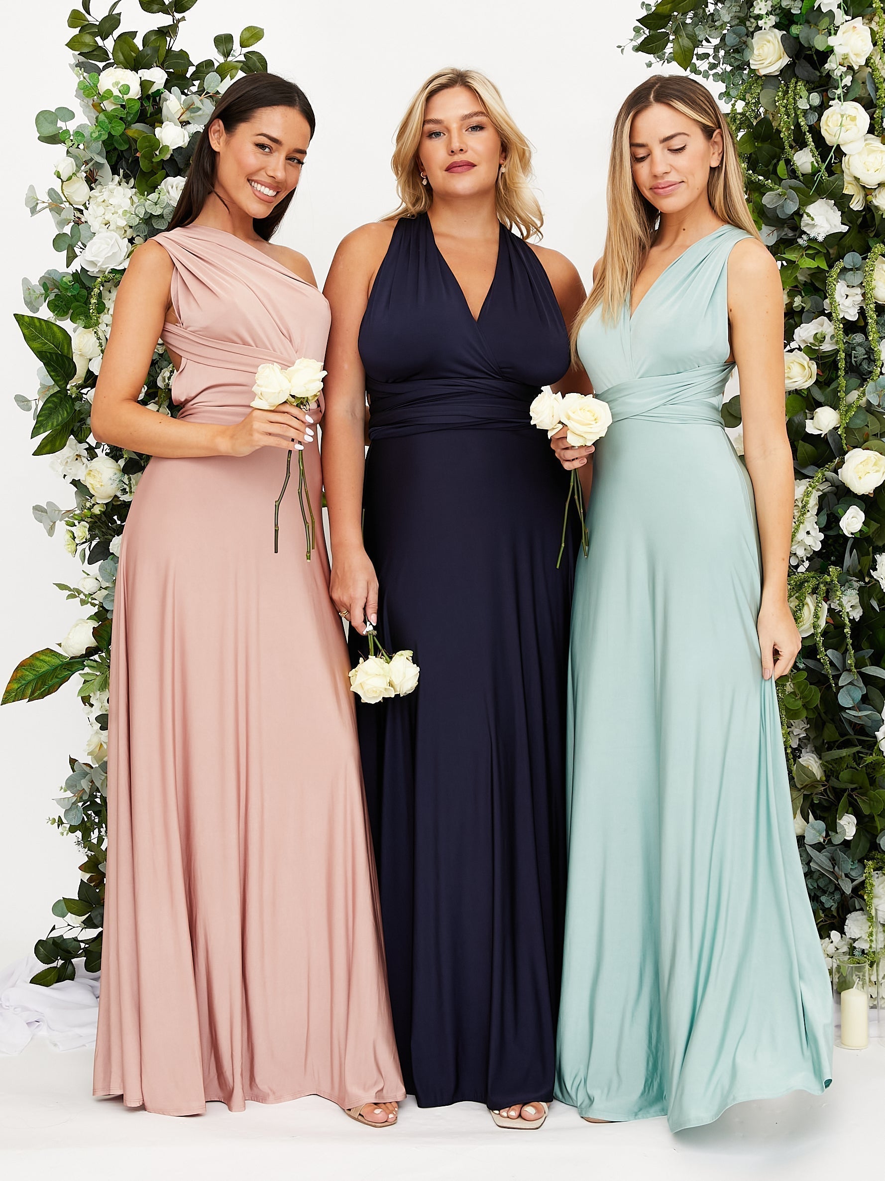 Long Sleveless Bridesmaid Dress for Women | Maxi