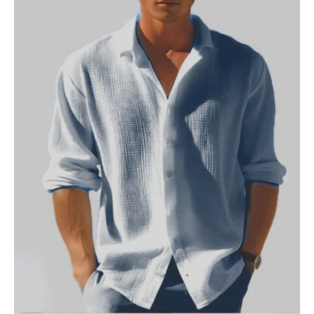 Casual Button Down Shirt for Men | Summer
