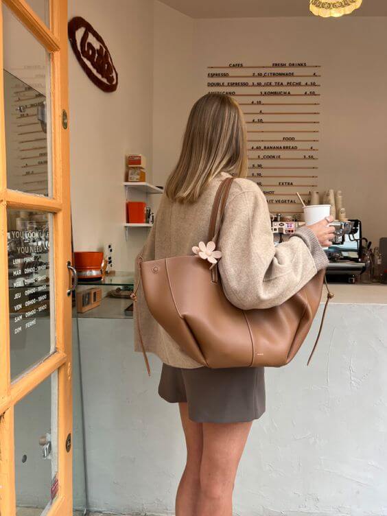 Vintage Tote Bag for Women | Large Shoulder Bag