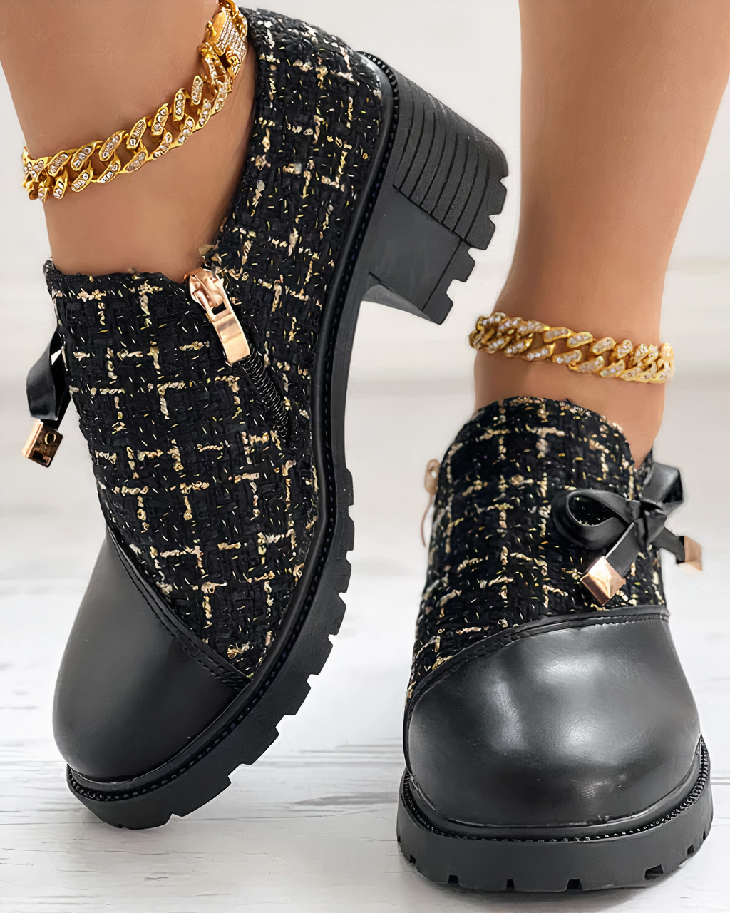 Women's Chunky Heel Sandal | Closed-Toe