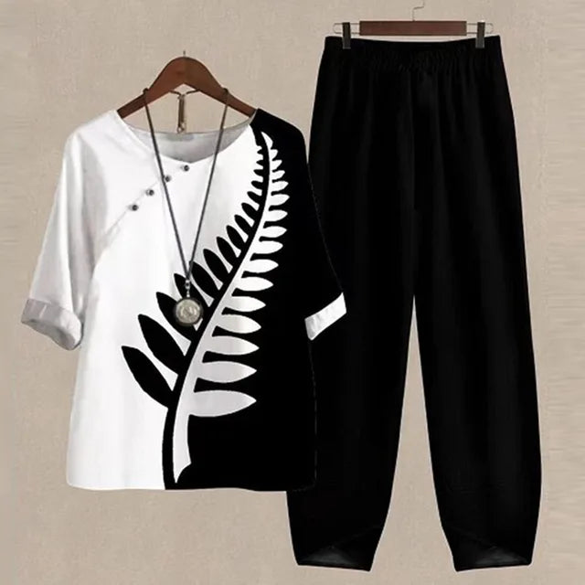 Summer two-piece set for women | Relaxed fit