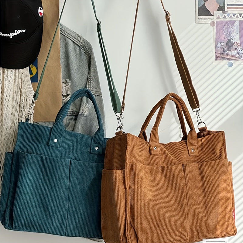 Women's Spacious Tote Bag | Multi-Pocket