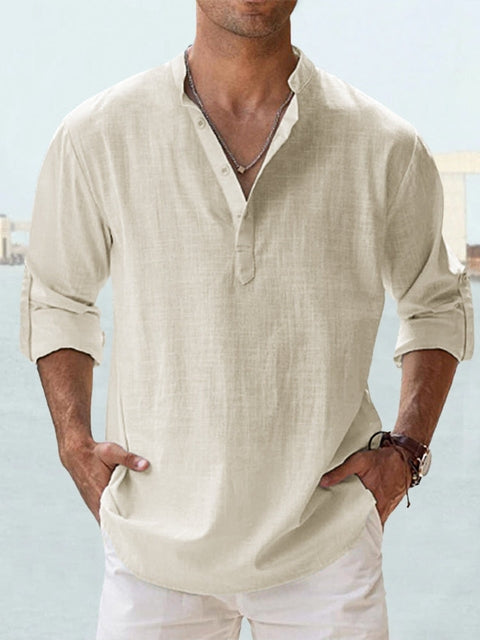 Givanni | Casual Linen Overshirt