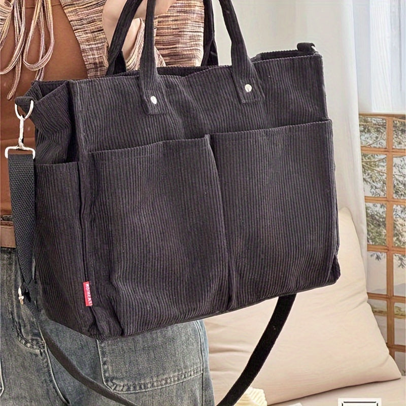 Women's Spacious Tote Bag | Multi-Pocket