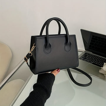 Women's Black Handle Purse | Small