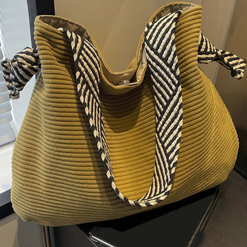 Women's Wide Strap Tote Bag | Beach