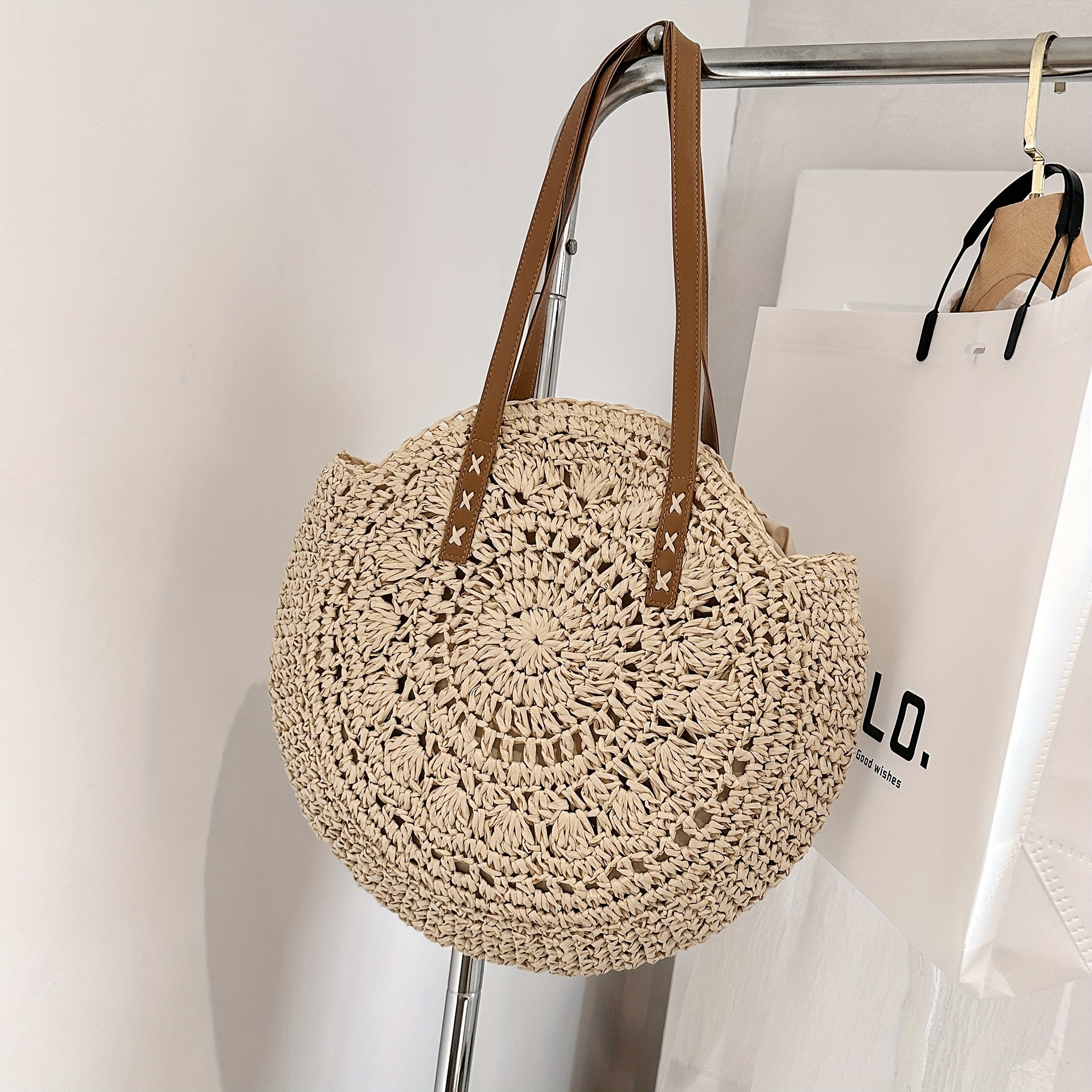 Women's Woven Tote Bag | Beach