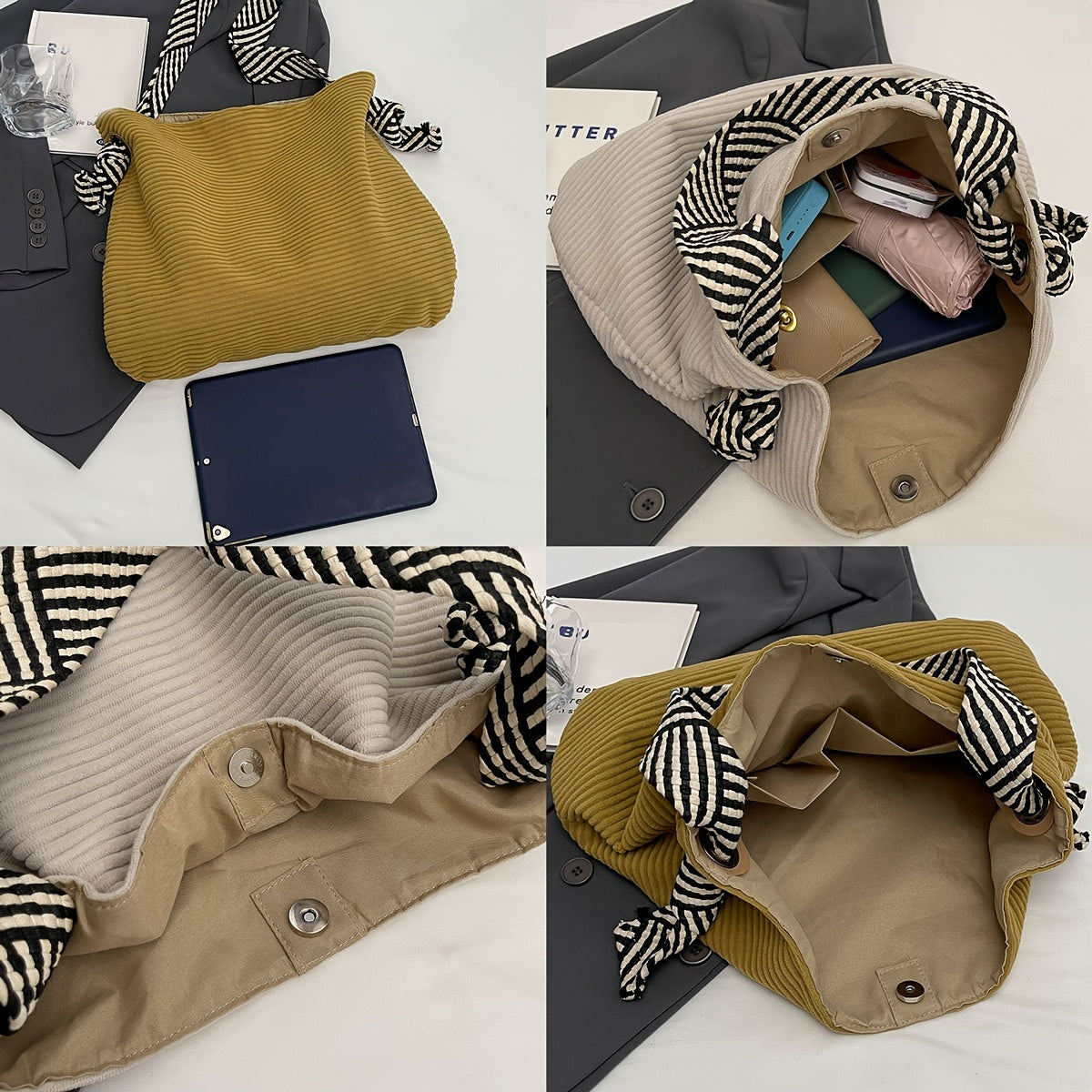 Women's Wide Strap Tote Bag | Beach