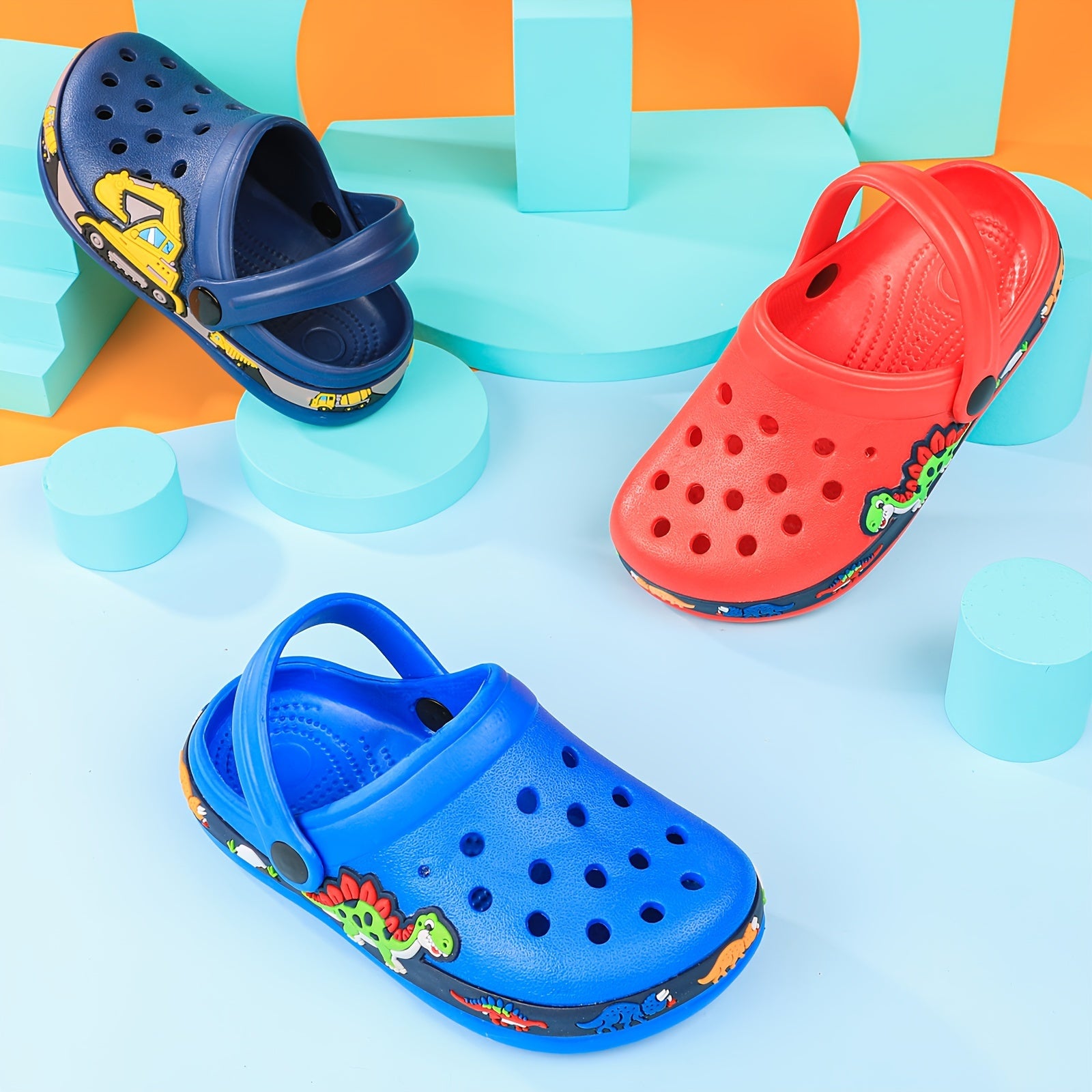 Kids Summer Sandals with Ankle Strap | Beach