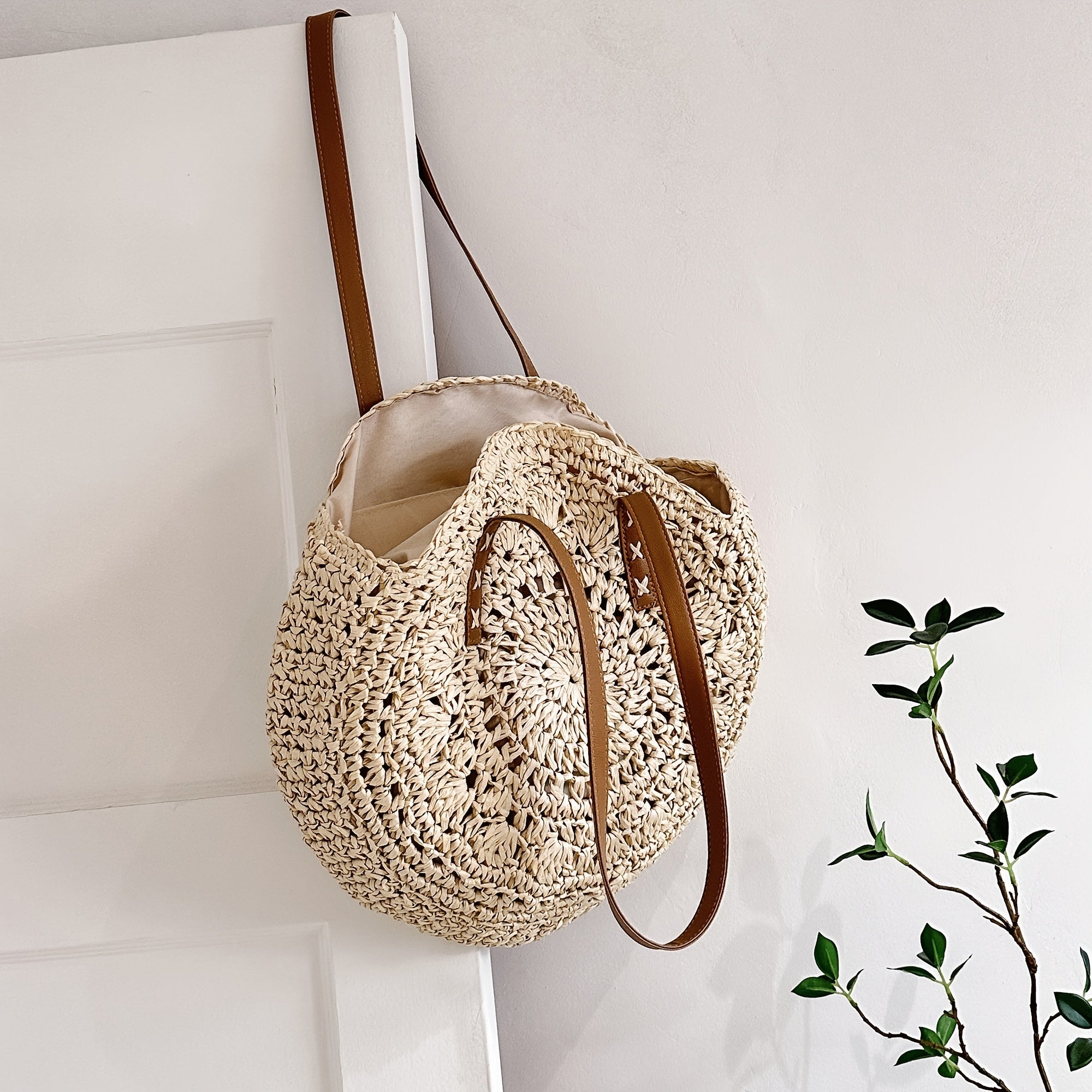 Women's Woven Tote Bag | Beach