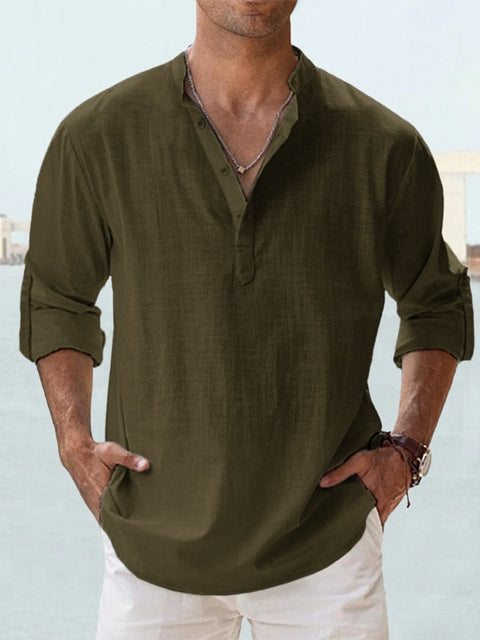 Givanni | Casual Linen Overshirt