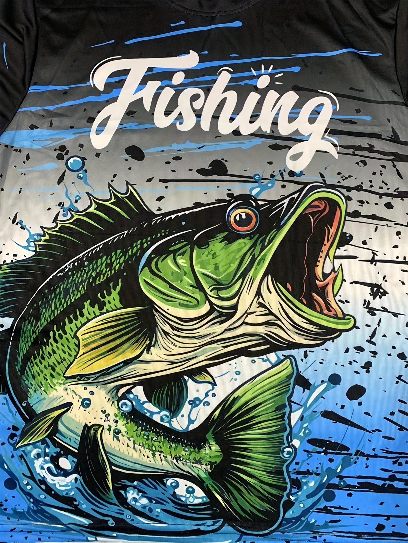 Men's Graphic Summer Fishing Shirt | Long Sleeve