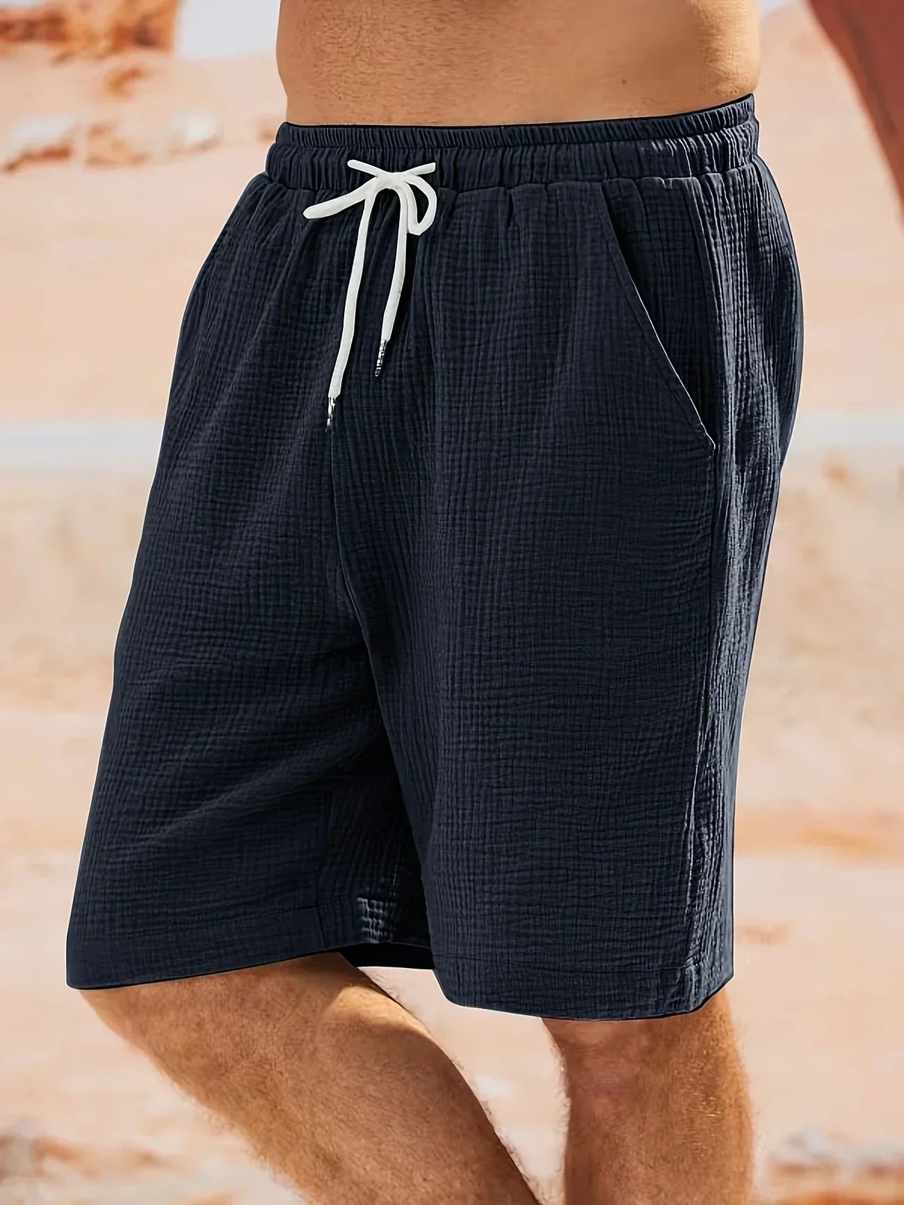 Men's Summer Drawstring Shorts | Beach