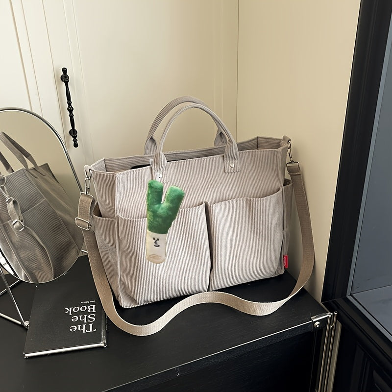 Women's Spacious Tote Bag | Multi-Pocket